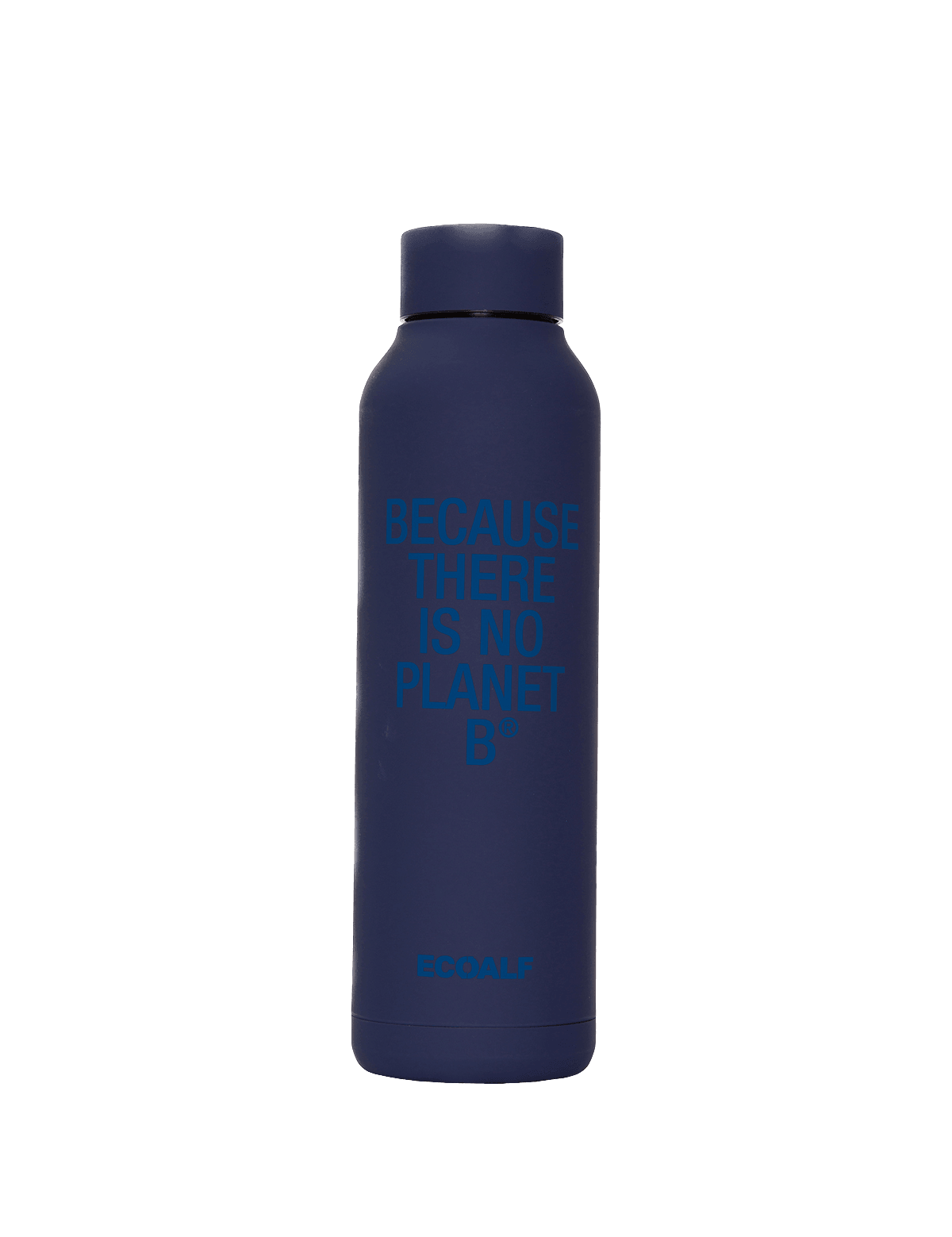 Botella Ecoalf Grande de Acero Inoxidable Bronson Sapphire Blue - ECRU