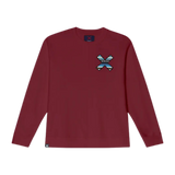 BLUE BANANA Crew Classic Burgundy Sweatshirt 