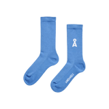 Calcetines Armedangels Saamus Bold Blue Boom - ECRU