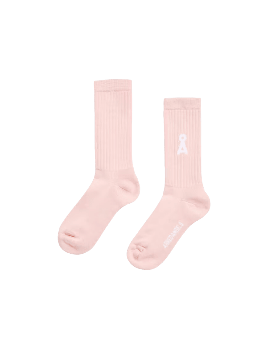 Calcetines Armedangels Saamus Bold Light Blush - ECRU