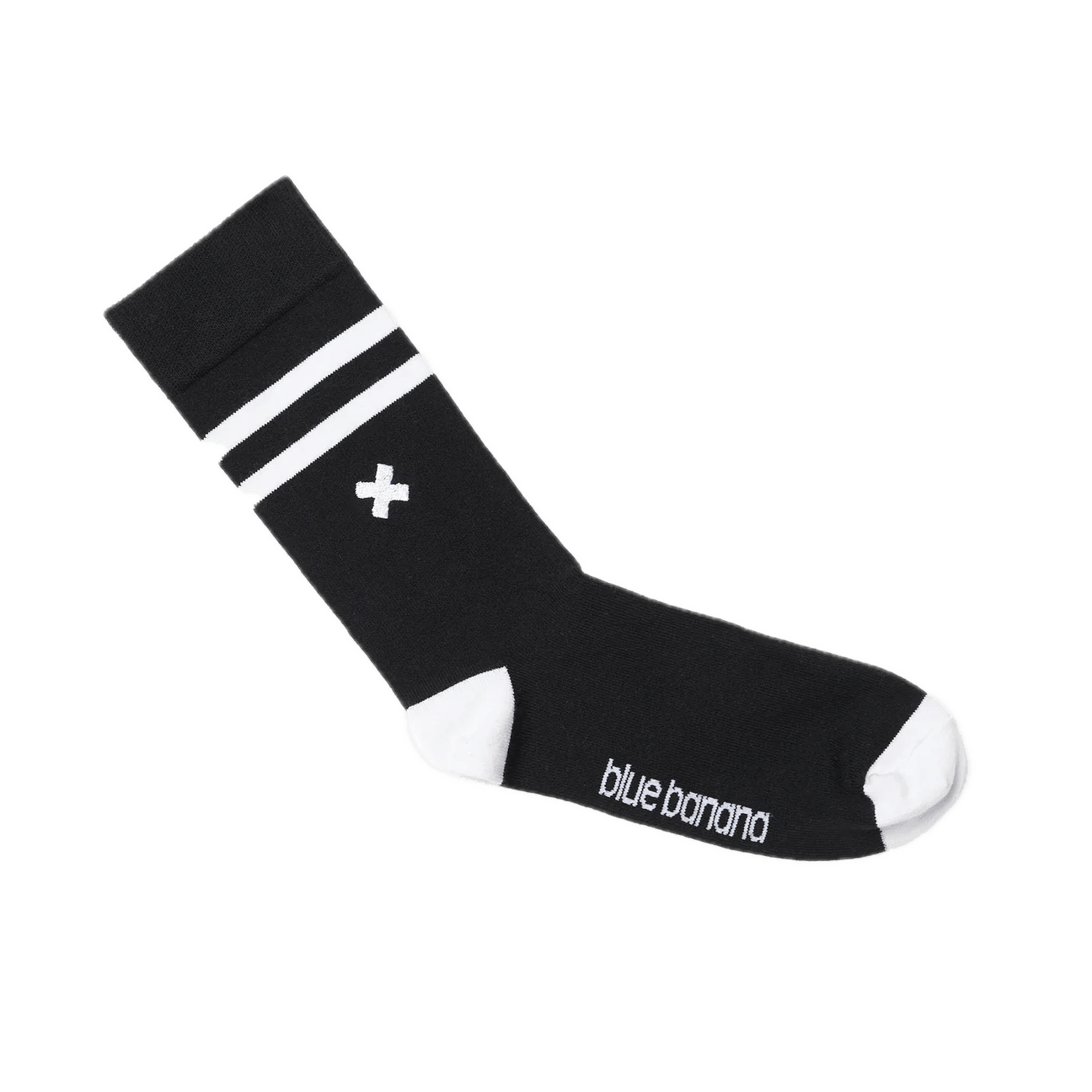 Calcetines Blue Banana Amsterdam Black - ECRU