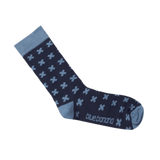 Calcetines Blue Banana Tropic Navy - ECRU