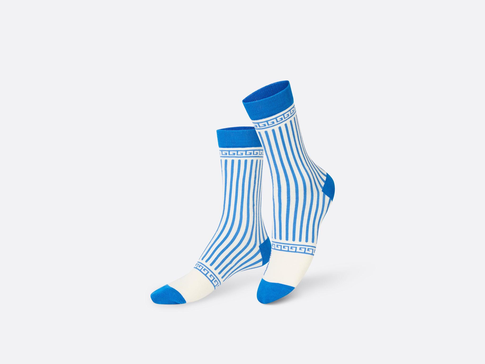 Calcetines Eat My Socks Ancient Greece 2 Pares - ECRU