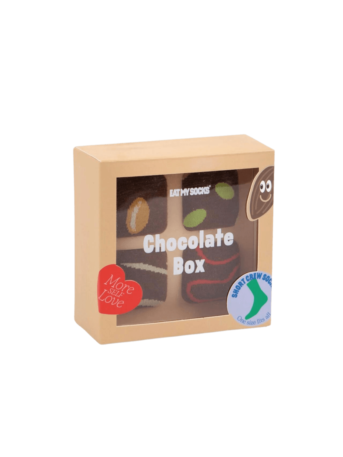 Calcetines Eat My Socks Chocolate Box - ECRU