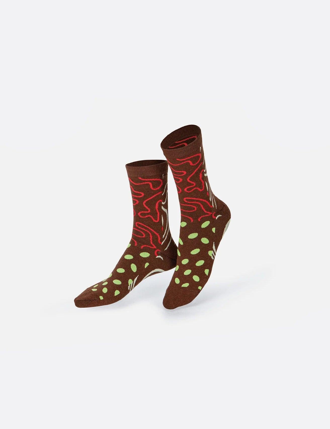 Calcetines Eat My Socks Chocolate Box - ECRU