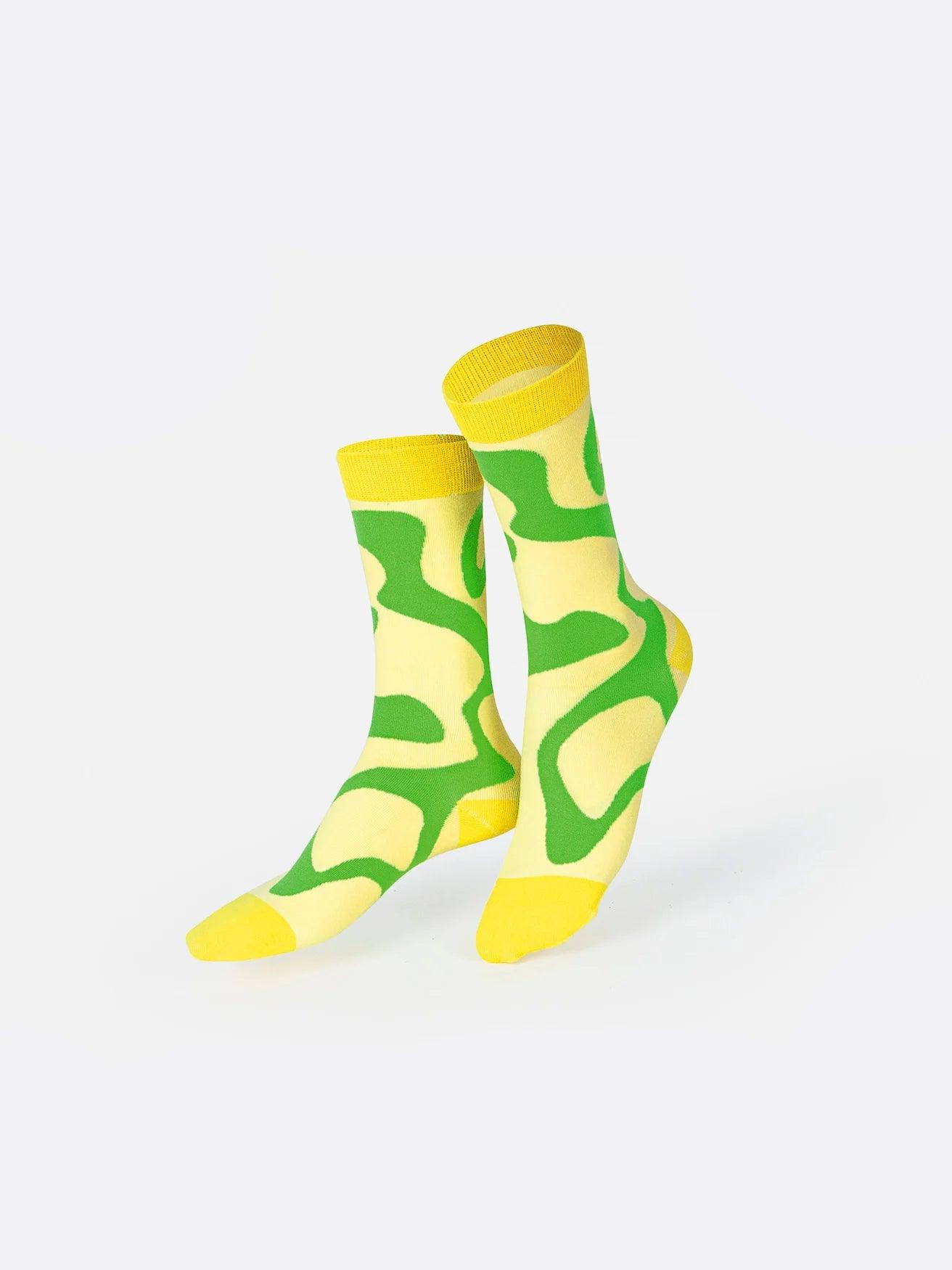 Calcetines Eat My Socks Fresh Lemons Pack de 2 - ECRU