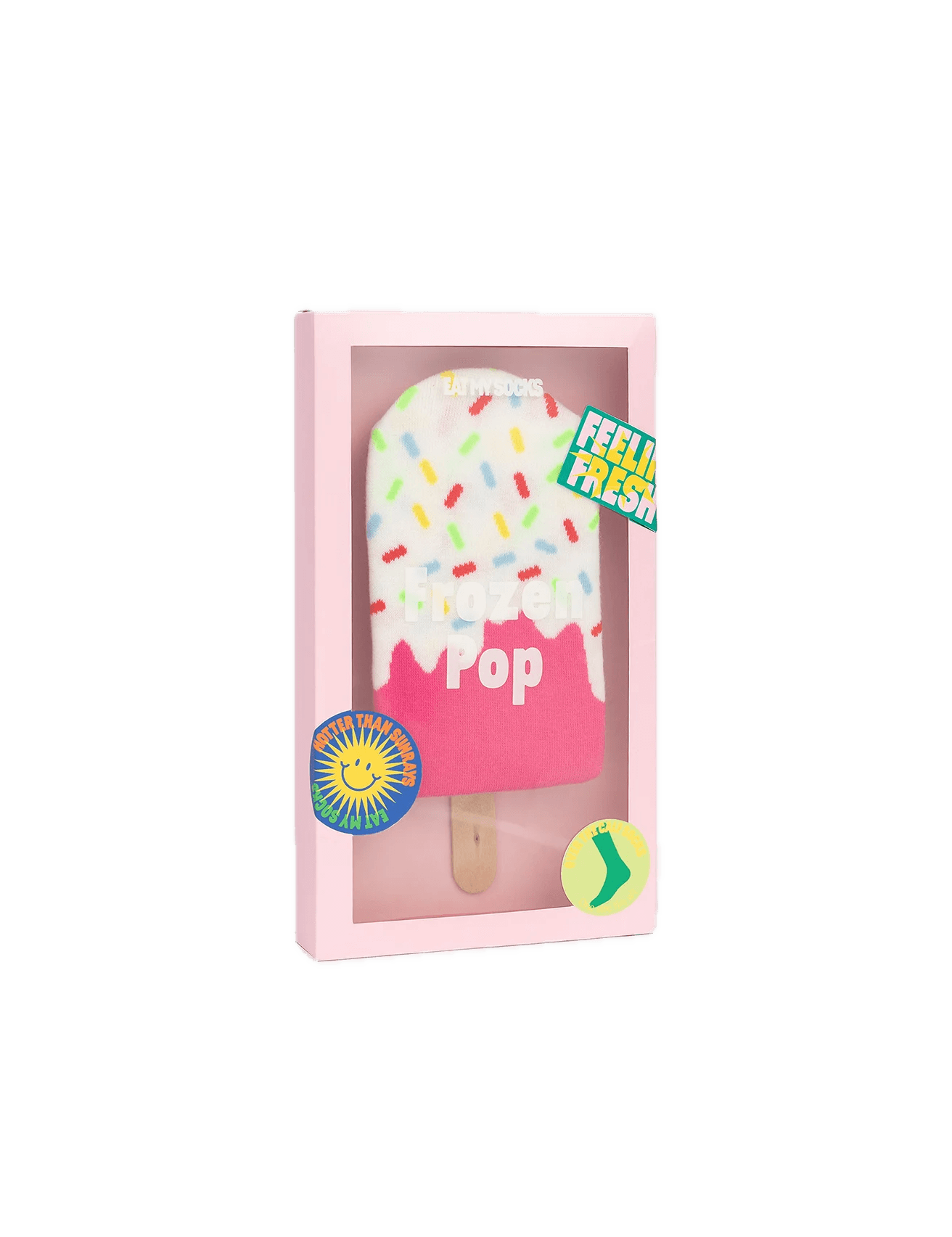 Calcetines Eat My Socks Frozen Pop Strawberry - ECRU