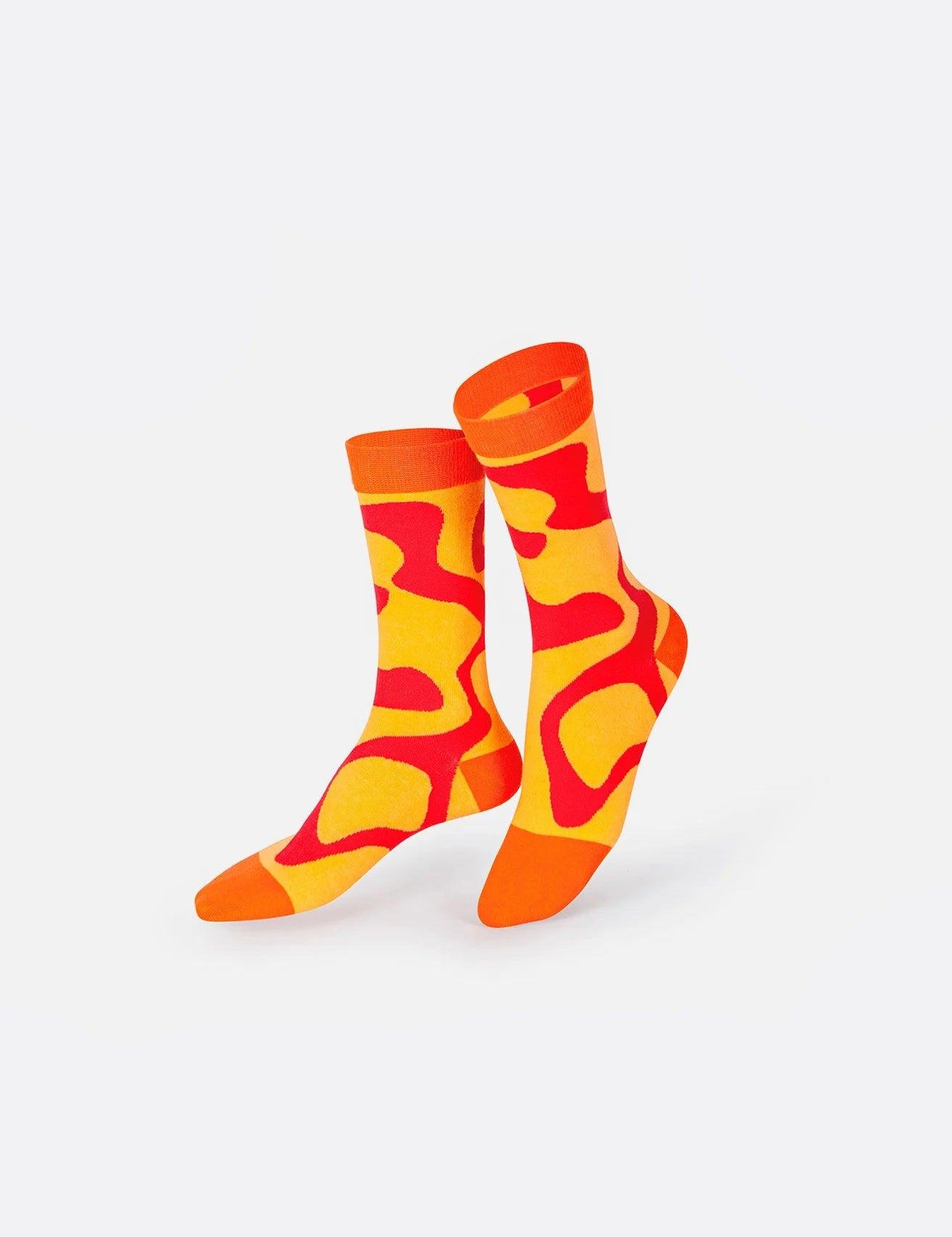 Calcetines Eat My Socks Juicy Oranges Pack de 2 - ECRU