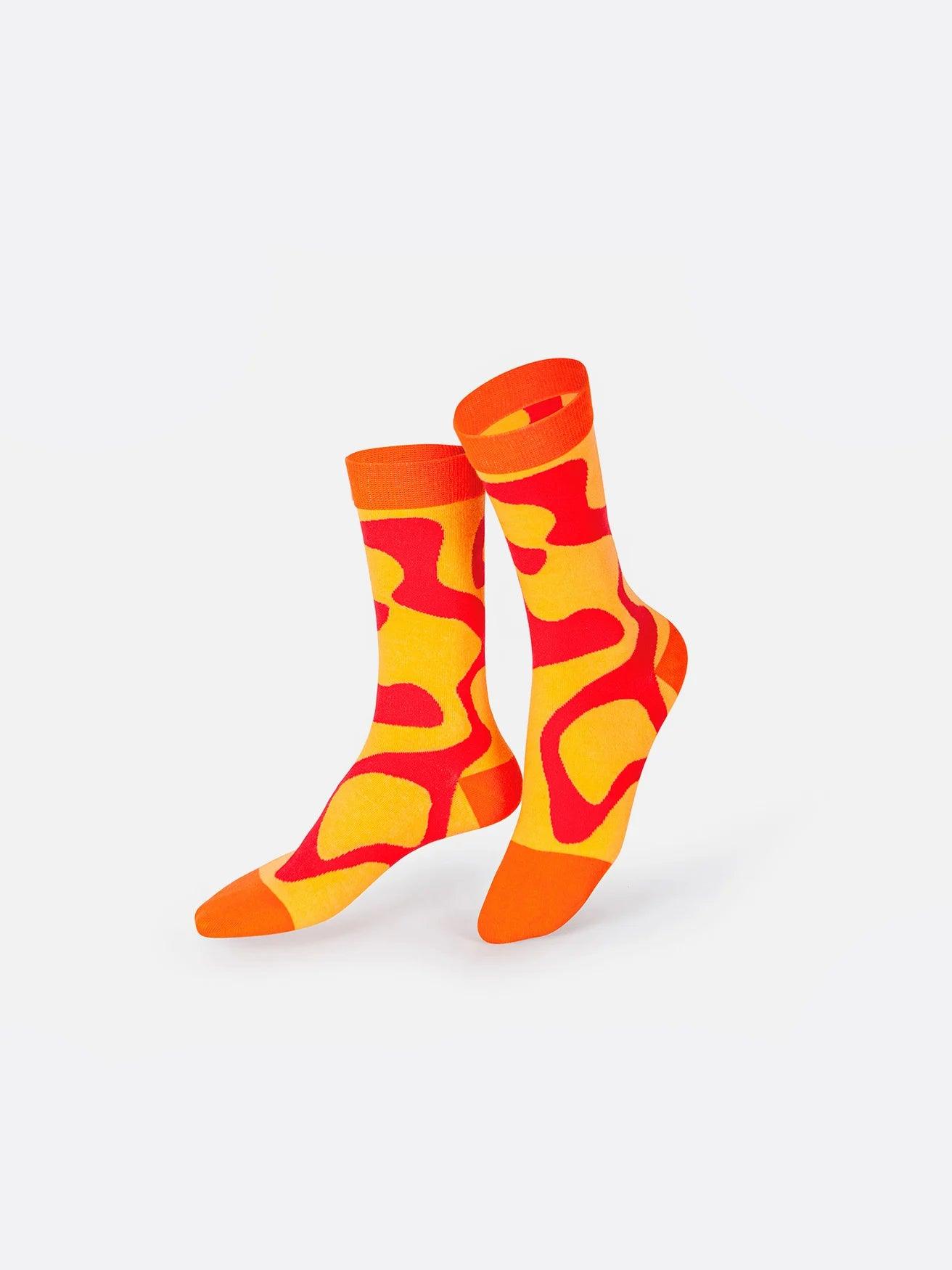 Calcetines Eat My Socks Juicy Oranges Pack de 2 - ECRU