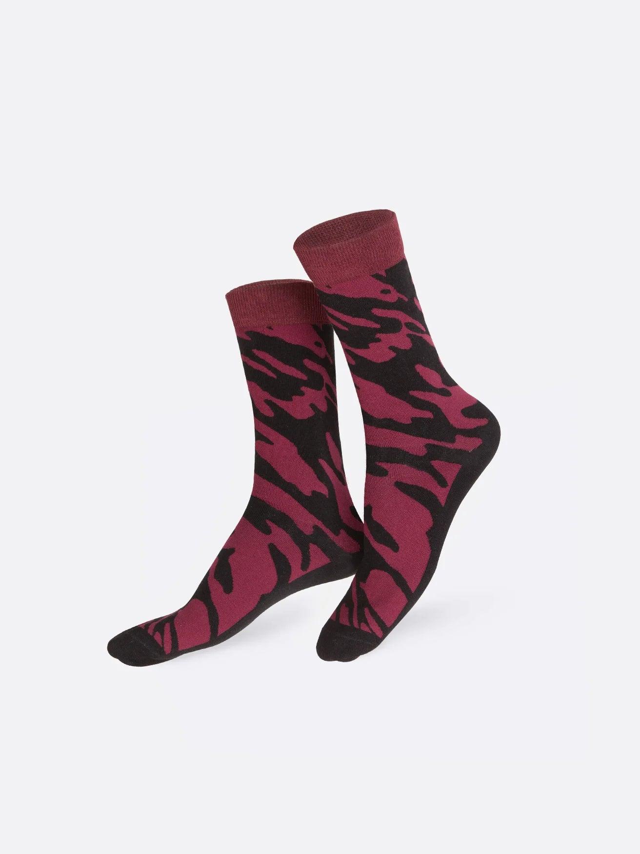 Calcetines Eat My Socks Red Wine - ECRU