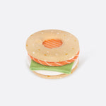 Calcetines Eat My Socks Salmon Bagel - ECRU