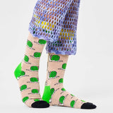 Calcetines Happy Socks Beige Snail Crew - ECRU