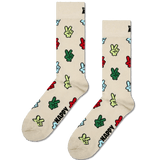 Calcetines Happy Socks Beige Victory Sign - ECRU