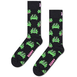 Calcetines Happy Socks Black Frog Crew - ECRU