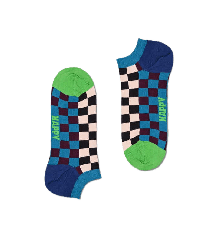 Calcetines Happy Socks Checkerboard Low - ECRU