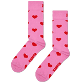 Calcetines Happy Socks Heart Crew - ECRU