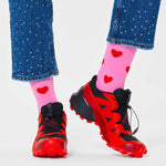 Calcetines Happy Socks Heart Crew - ECRU