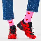 Calcetines Happy Socks Heart Crew - ECRU