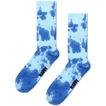 Calcetines Happy Socks Light Blue Tie Dye Crew - ECRU