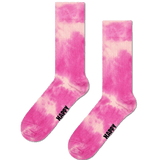 Calcetines Happy Socks Light Pink Tie Dye Crew - ECRU