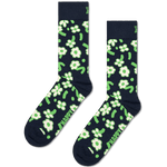 Calcetines Happy Socks Navy Dancing Flower - ECRU