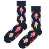 Calcetines Happy Socks Navy Ice Cream - ECRU