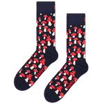 Calcetines Happy Socks Navy Mushroom Crew - ECRU