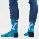 Calcetines Happy Socks Signo del Zodiaco Acuario - ECRU