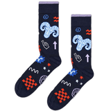 Calcetines Happy Socks Signo del Zodiaco Aries - ECRU