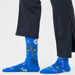 Calcetines Happy Socks Signo del Zodiaco Libra - ECRU