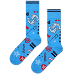 Calcetines Happy Socks Signo del Zodiaco Piscis - ECRU