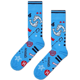 Calcetines Happy Socks Signo del Zodiaco Piscis - ECRU