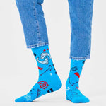 Calcetines Happy Socks Signo del Zodiaco Piscis - ECRU