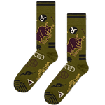 Calcetines Happy Socks Signo del Zodiaco Tauro - ECRU