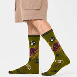 Calcetines Happy Socks Signo del Zodiaco Tauro - ECRU