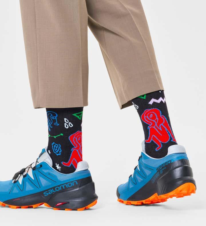 Calcetines Happy Socks Signo del Zodiaco Virgo - ECRU