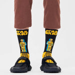 Calcetines Happy Socks Star Wars™️ C-3PO Crew - ECRU