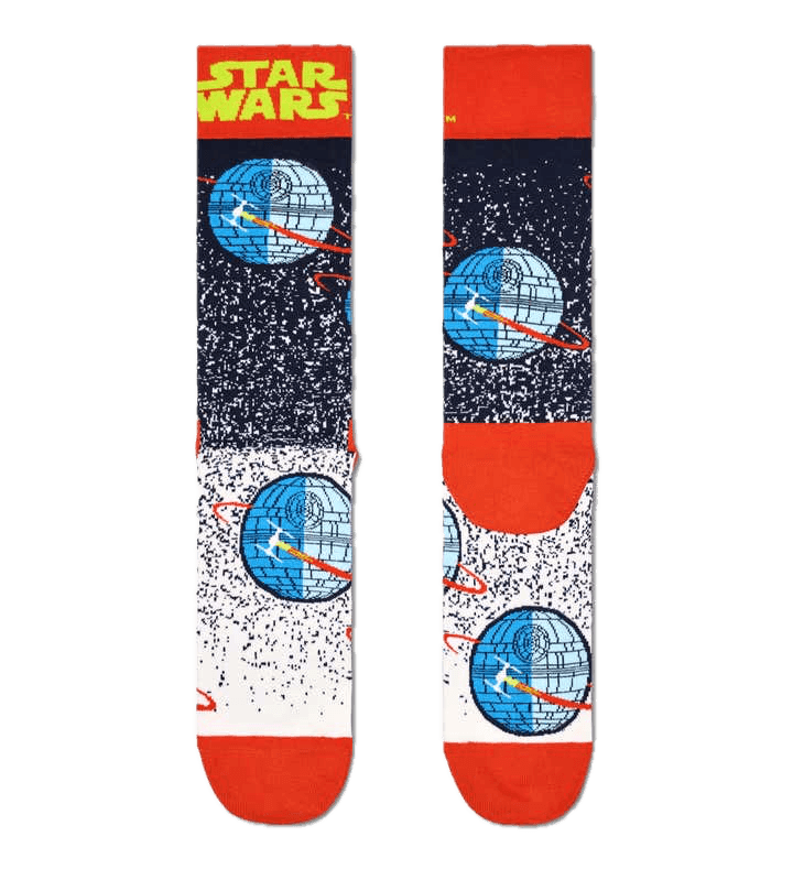 Calcetines Happy Socks Star Wars™️ Death Star Crew - ECRU