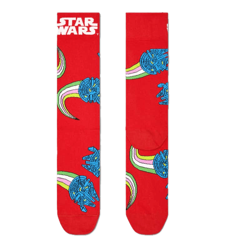 Calcetines Happy Socks Star Wars™️ Millennium Falcon Crew - ECRU