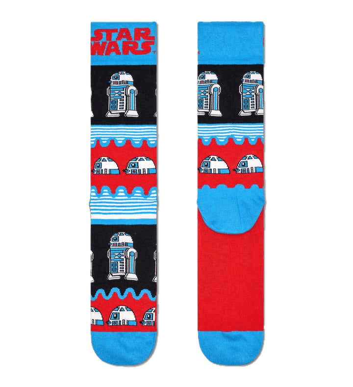 Calcetines Happy Socks Star Wars™️ R2-D2 Crew - ECRU