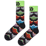 Calcetines Happy Socks Star Wars™️ Yoda Crew - ECRU