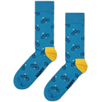 Calcetines Happy Socks Turquoise Bike Crew - ECRU