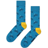 Calcetines Happy Socks Turquoise Bike Crew - ECRU