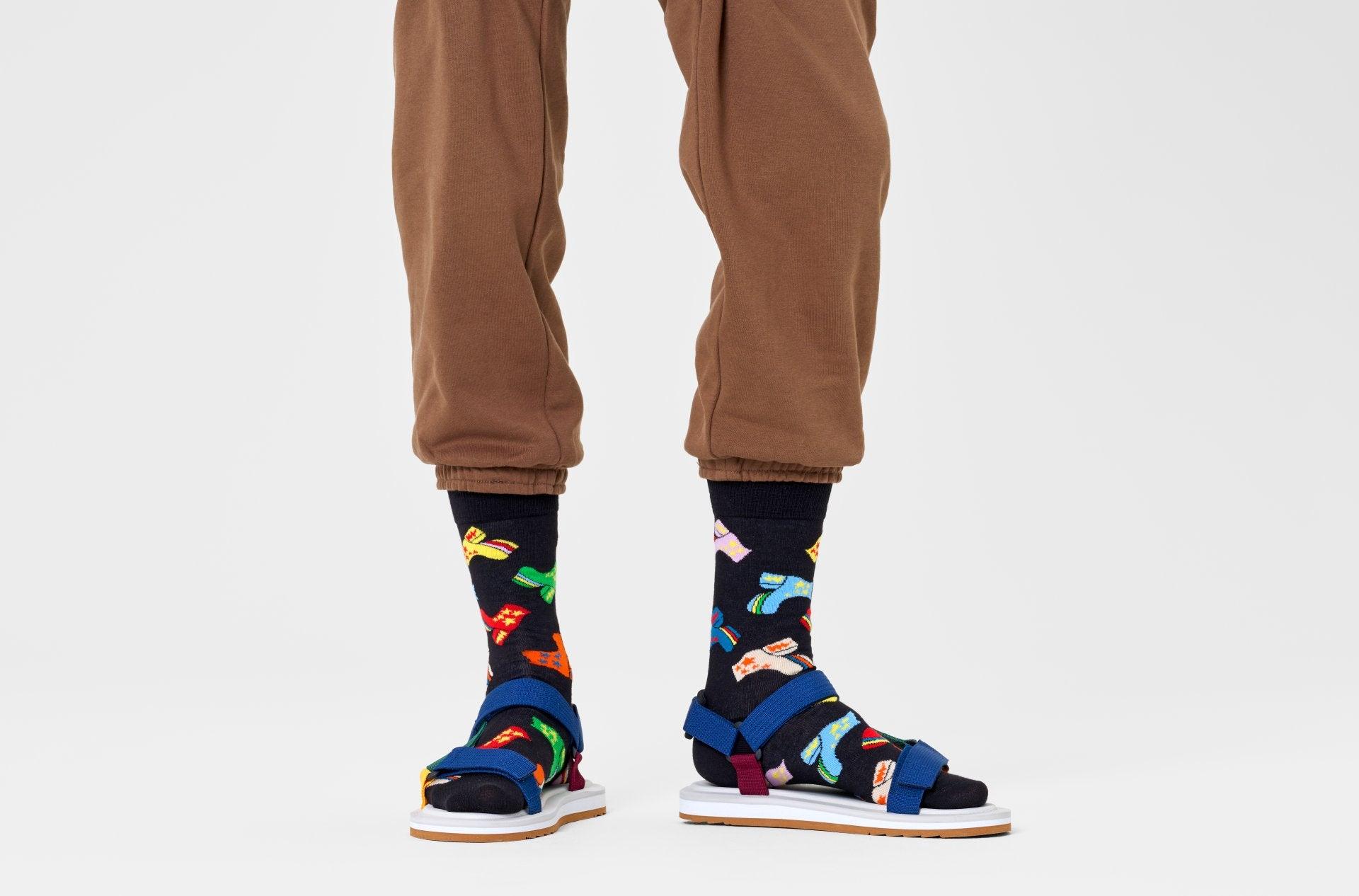 Calcetines Happy Socks x Elton John Disco Shoes - ECRU