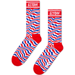 Calcetines Happy Socks x Elton John Striped - ECRU