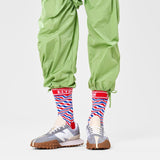 Calcetines Happy Socks x Elton John Striped - ECRU