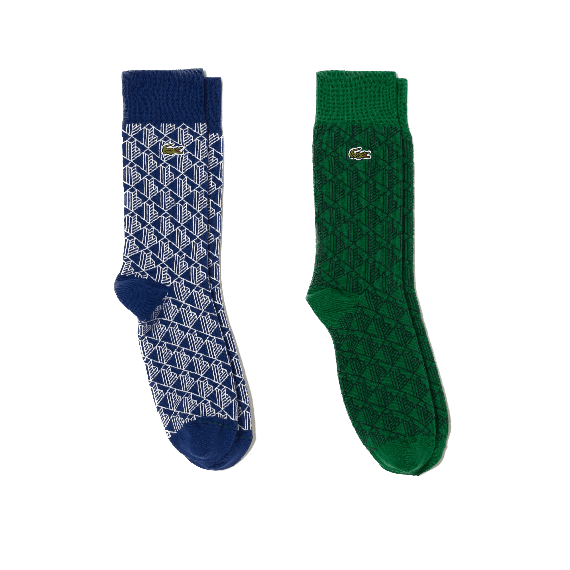 Calcetines Lacoste de Jacquard con Monograma - ECRU