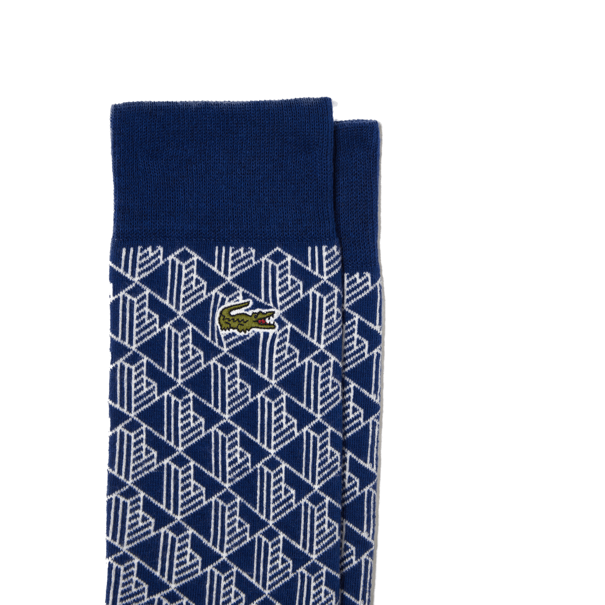 Calcetines Lacoste de Jacquard con Monograma - ECRU