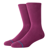 Calcetines Stance Icon Crew Berry - ECRU