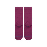 Calcetines Stance Icon Crew Berry - ECRU